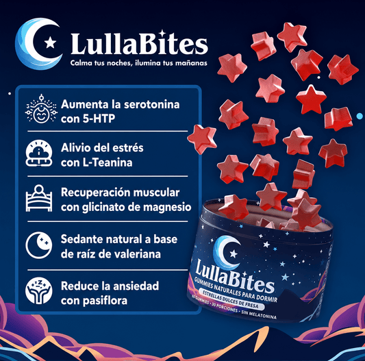 LullaBites – Gummies Naturales para tu Rutina Nocturna (60 unidades) - FOCUSFOCUS