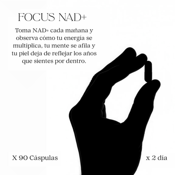 NAD+ RESVERATROL PREMIUM | Más Energía, Vitalidad Diaria y Retrasa el Envejecimiento - FOCUSFOCUS