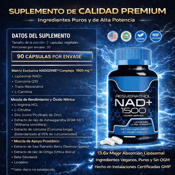 NAD+RESVERATROL PREMIUM - FOCUSFOCUS